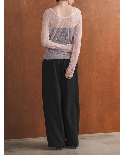 【Mewl 2026 AUTUMN】レースロングスリーブTOPS - Champdelarose