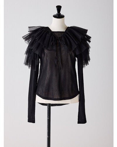【Mewl 2026 AUTUMN】マルチWAYケープTOPS - Champdelarose