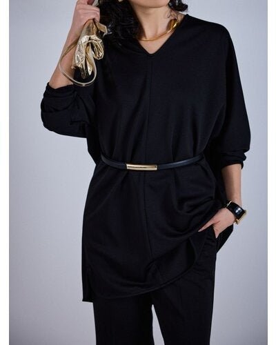 【Mewl 2026 PRE SPRING】ジョーゼットドルマンチュニック - Champdelarose
