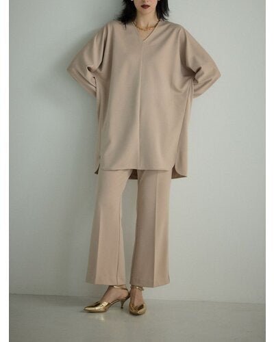 【Mewl 2026 PRE SPRING】ジョーゼットドルマンチュニック - Champdelarose