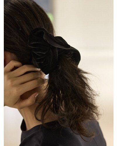 【Mewl 2026 PRE SPRING】ベロアスクエアシュシュ - Champdelarose