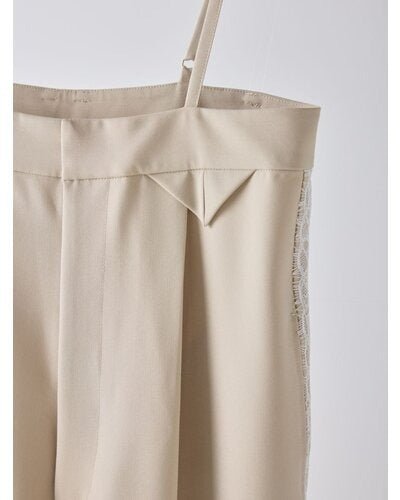【Mewl 2026 PRE SPRING】ハイウエストサロペット - Champdelarose