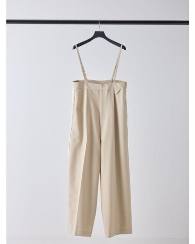 【Mewl 2026 PRE SPRING】ハイウエストサロペット - Champdelarose