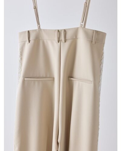 【Mewl 2026 PRE SPRING】ハイウエストサロペット - Champdelarose