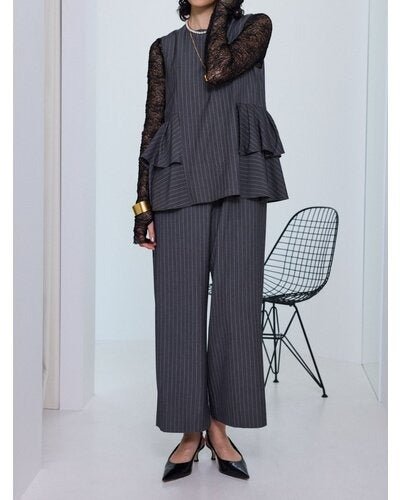 【Mewl 2026 PRE SPRING】ペプラムコンビネゾン - Champdelarose