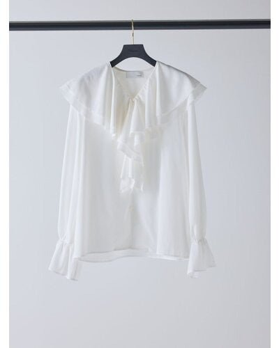 【Mewl 2026 PRE SPRING】ラッフルブラウス - Champdelarose