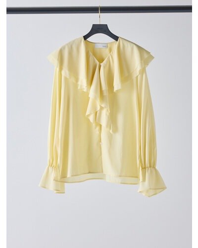 【Mewl 2026 PRE SPRING】ラッフルブラウス - Champdelarose