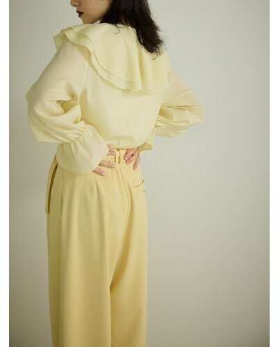 【Mewl 2026 PRE SPRING】ラッフルブラウス - Champdelarose