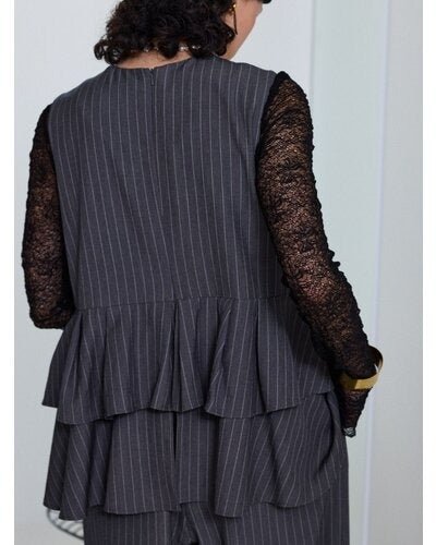 【Mewl 2026 PRE SPRING】ペプラムコンビネゾン - Champdelarose