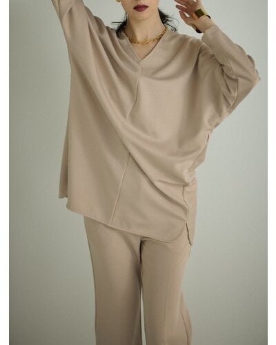 【Mewl 2026 PRE SPRING】ジョーゼットドルマンチュニック - Champdelarose