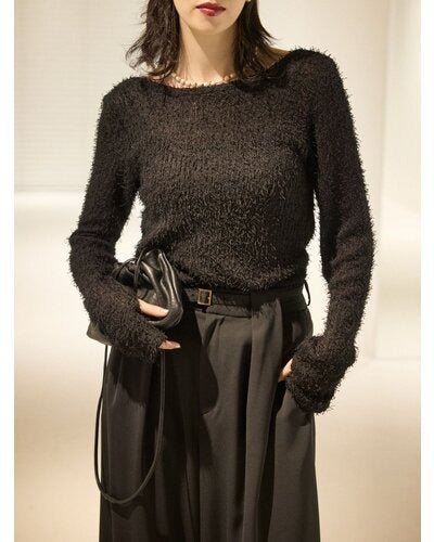 【Mewl 2026 PRE SPRING】ベルト付タックワイドPT - Champdelarose
