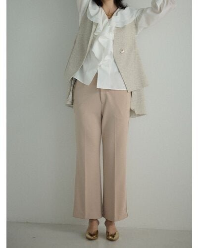 【Mewl 2026 PRE SPRING】ジョーゼットフレアPT - Champdelarose