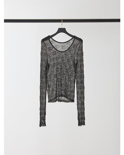 【Mewl 2026 PRE SPRING】レースロングスリーブTOPS - Champdelarose