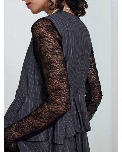 【Mewl 2026 PRE SPRING】レースロングスリーブTOPS - Champdelarose