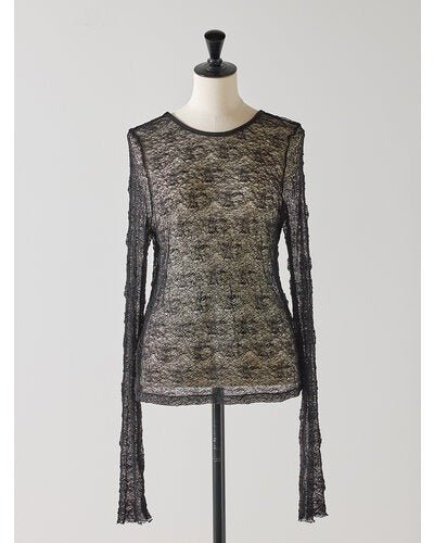 【Mewl 2026 PRE SPRING】レースロングスリーブTOPS - Champdelarose
