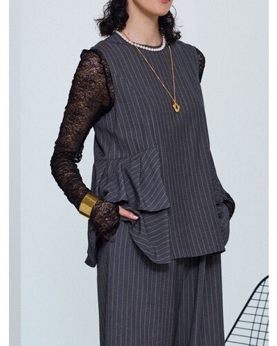 【Mewl 2026 PRE SPRING】レースロングスリーブTOPS - Champdelarose