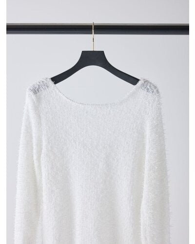 【Mewl 2026 PRE SPRING】ブークレーバックオープンTOPS - Champdelarose