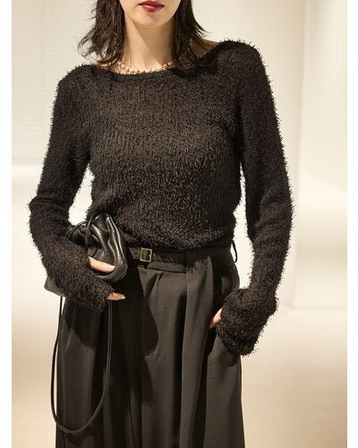【Mewl 2026 PRE SPRING】ブークレーバックオープンTOPS - Champdelarose