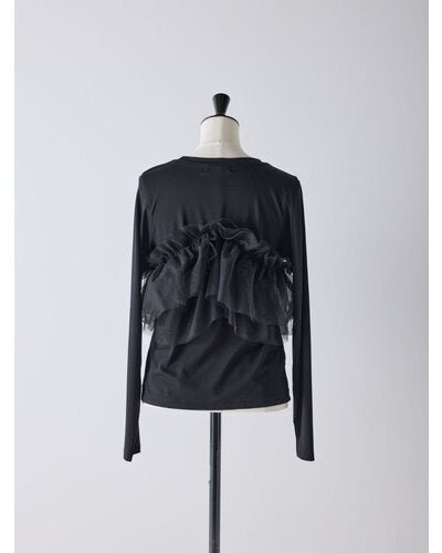 【Mewl 2026 PRE SPRING】マルチWAYチュールフリルTOPS - Champdelarose