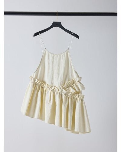 【Mewl 2026 SPRING】アシメティアードキャミ - Champdelarose