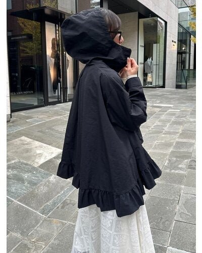 【Mewl 2026 SPRING】フリルマウンテンパーカー - Champdelarose
