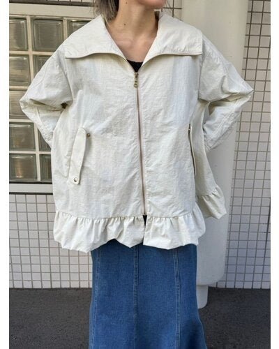 【Mewl 2026 SPRING】フリルマウンテンパーカー - Champdelarose