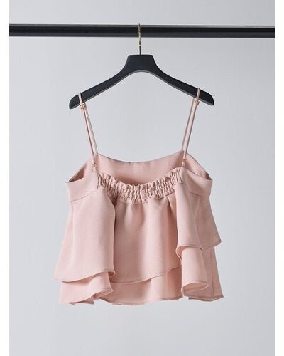 【Mewl 2026 SPRING】リネンライクキャミビスチェ - Champdelarose