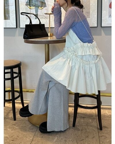 【Mewl 2026 SPRING】アシメティアードキャミ - Champdelarose