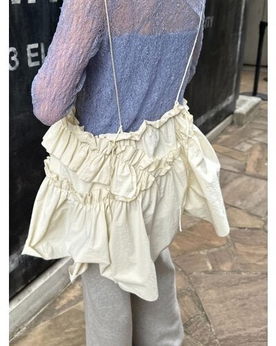 【Mewl 2026 SPRING】アシメティアードキャミ - Champdelarose