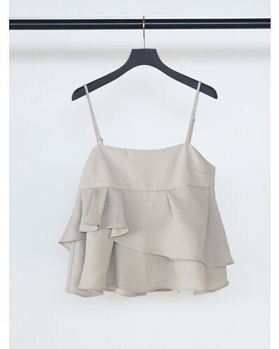 【Mewl 2026 SPRING】リネンライクキャミビスチェ - Champdelarose