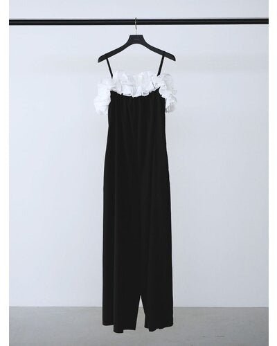 【Mewl 2026 SPRING】バブルフリルサロペット - Champdelarose