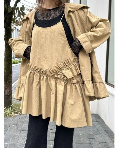 【Mewl 2026 SPRING】アシメティアードキャミ - Champdelarose