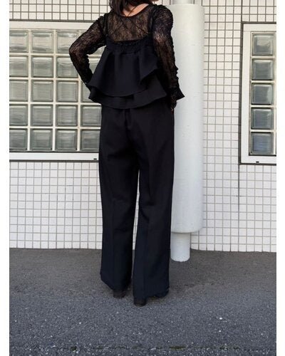 【Mewl 2026 SPRING】リネンライクキャミビスチェ - Champdelarose