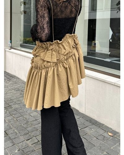 【Mewl 2026 SPRING】アシメティアードキャミ - Champdelarose