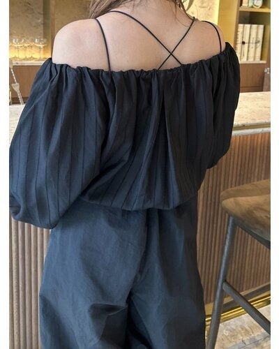 【Mewl 2026 SPRING】オフショルコンビネゾン - Champdelarose