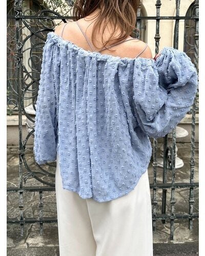 【Mewl 2026 SPRING】ドットJQオフショルBL - Champdelarose