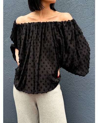 【Mewl 2026 SPRING】ドットJQオフショルBL - Champdelarose