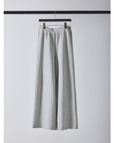 【Mewl 2026 SPRING】スウェットライクニットPT - Champdelarose