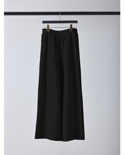 【Mewl 2026 SPRING】スウェットライクニットPT - Champdelarose