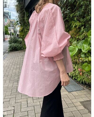 【Mewl 2026 SPRING】シャーリングカフスチュニックSH - Champdelarose