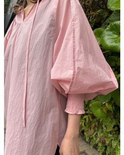 【Mewl 2026 SPRING】シャーリングカフスチュニックSH - Champdelarose