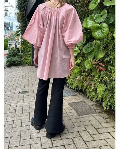 【Mewl 2026 SPRING】シャーリングカフスチュニックSH - Champdelarose