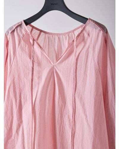 【Mewl 2026 SPRING】シャーリングカフスチュニックSH - Champdelarose