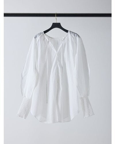 【Mewl 2026 SPRING】シャーリングカフスチュニックSH - Champdelarose