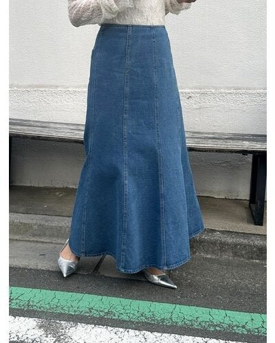【Mewl 2026 SPRING】デニムマーメイドSK - Champdelarose