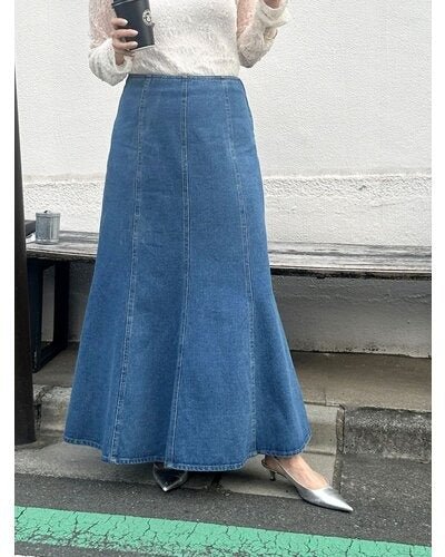 【Mewl 2026 SPRING】デニムマーメイドSK - Champdelarose