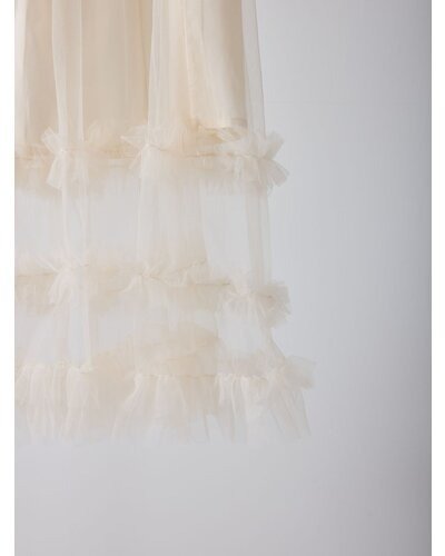 【Mewl 2026 SPRING】チュールティアードSK - Champdelarose