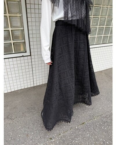 【Mewl 2026 SPRING】レースサーキュラーSK - Champdelarose