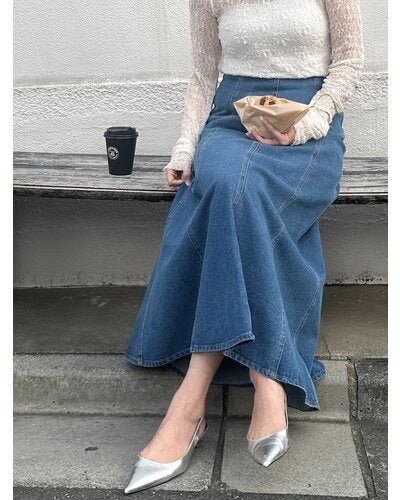【Mewl 2026 SPRING】デニムマーメイドSK - Champdelarose