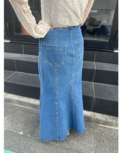 【Mewl 2026 SPRING】デニムマーメイドSK - Champdelarose